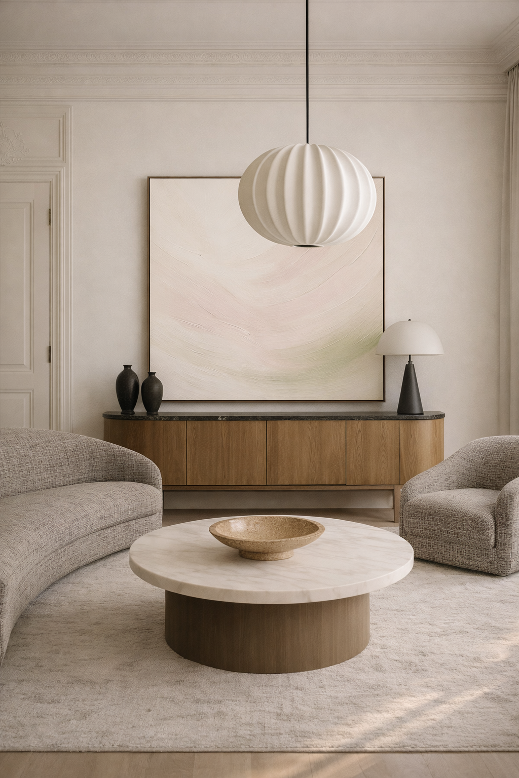 Canvas Paintings in Scandinavian Interiors - How to Create a Harmonious Home