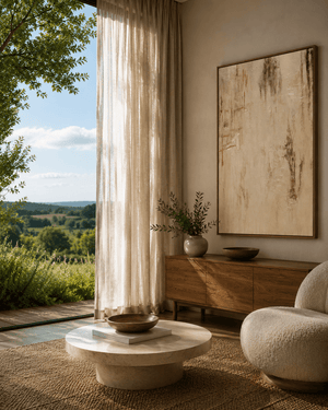 Harmonic Minimalism No. 26 — interior mockup