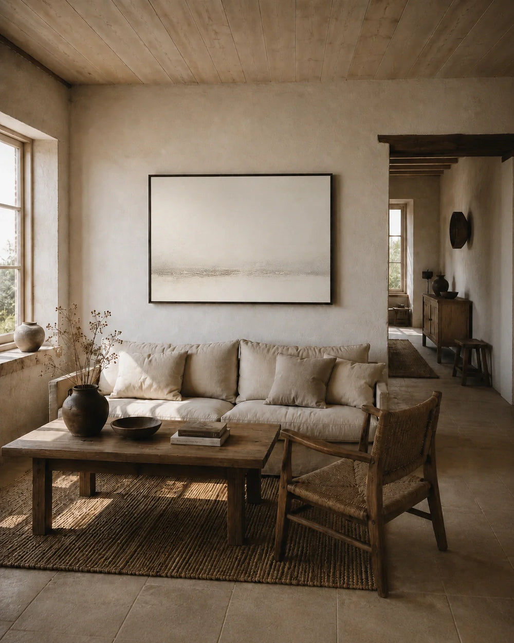 Harmonic Minimalism No. 35 — interior mockup